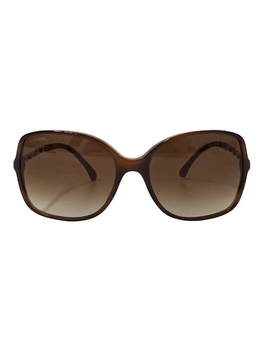 Chanel Sunglasses Brown Gradient CC Logo Eyewear